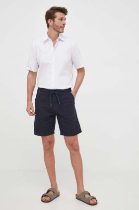 BOSS cămașă din bumbac ORANGE bărbați, culoarea alb, cu guler clasic, regular 50489351