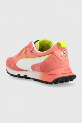 Puma sneakers pentru copii Rider FV Spongebob Jr culoarea roz