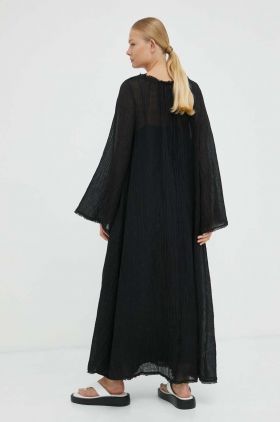 By Malene Birger rochie culoarea negru, maxi, oversize