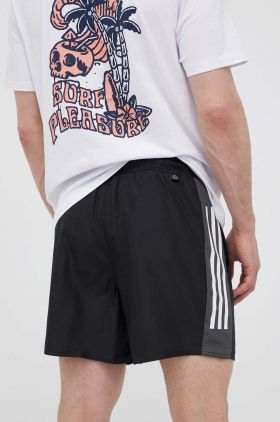 adidas Performance pantaloni scurti barbati, culoarea negru