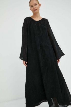 By Malene Birger rochie culoarea negru, maxi, oversize