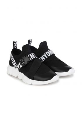 Dkny sneakers pentru copii culoarea negru