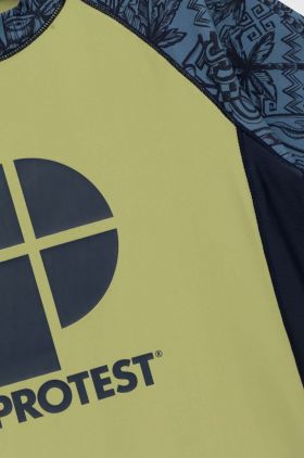 Protest tricou de înot pentru copii PRTAHOY JR culoarea galben