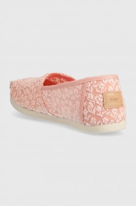 Toms espadrile Alpargata culoarea portocaliu, 10019672