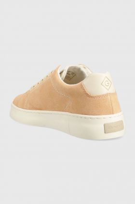 Gant sneakers din piele intoarsă Lawill culoarea portocaliu, 26533924.G549