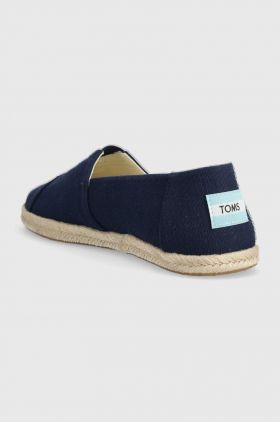 Toms espadrile Alpargata Rope culoarea albastru marin, 10019912