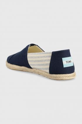 Toms espadrile Alpargata Rope culoarea albastru marin, 10019897