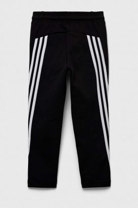 adidas pantaloni de trening pentru copii U FI 3S culoarea negru, cu imprimeu