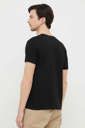 Alpha Industries tricou din bumbac culoarea negru, cu imprimeu 178501RR.03-Black