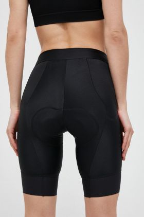 Protest pantaloni scurți de ciclism Prtelbe culoarea negru, neted, medium waist