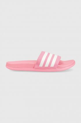 adidas slapi copii ADILETTE COMFORT K culoarea roz