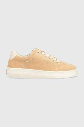 Gant sneakers din piele intoarsă Lawill culoarea portocaliu, 26533924.G549