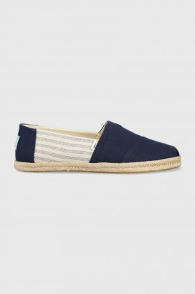 Toms espadrile Alpargata Rope culoarea albastru marin, 10019897