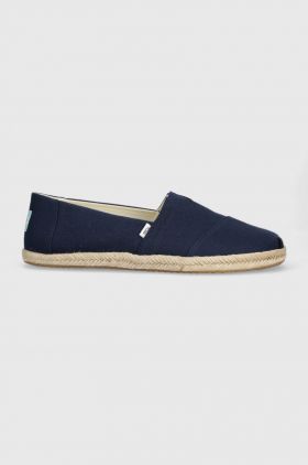 Toms espadrile Alpargata Rope culoarea albastru marin, 10019912