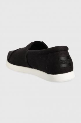 Toms espadrile Alpargata Forward culoarea negru, 10019864