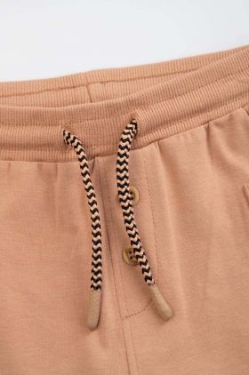 Coccodrillo pantaloni scurti bebe culoarea portocaliu