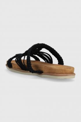 Answear Lab papuci femei, culoarea negru