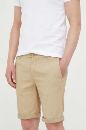 Lindbergh pantaloni scurti barbati, culoarea bej