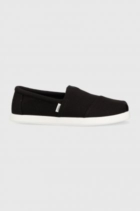 Toms espadrile Alpargata Forward culoarea negru, 10019864