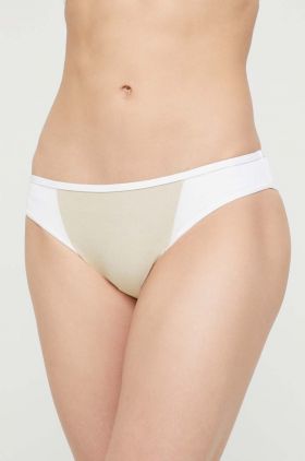 EA7 Emporio Armani costum de baie din două piese culoarea auriu, cupa rigidizata