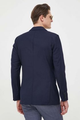 United Colors of Benetton sacou barbati, culoarea albastru marin