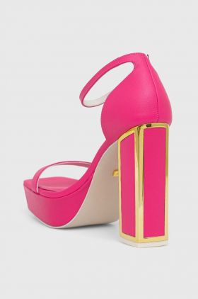 Kat Maconie sandale de piele Missy culoarea roz