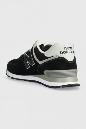 New Balance 574 Black White ML574EVB ML574EVB-EVB