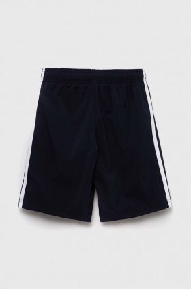 adidas pantaloni scurti copii U 3S WN culoarea albastru marin, talie reglabila