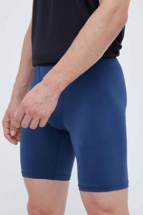 Hummel pantaloni scurți de antrenament Topaz culoarea albastru marin