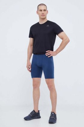 Hummel pantaloni scurți de antrenament Topaz culoarea albastru marin