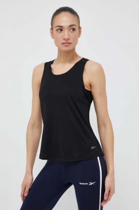 Reebok top de antrenament Activchill+DreamBlend culoarea negru