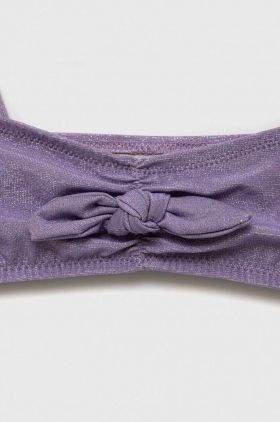 United Colors of Benetton costum de baie pentru copii din două piese culoarea violet