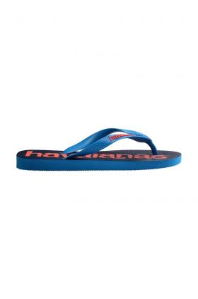 Havaianas slapi copii LOGOMANIA culoarea albastru marin