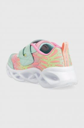 Skechers sneakers pentru copii Twisty Brights Wingin It culoarea turcoaz