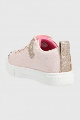 Skechers tenisi copii Twinkle Sparks Heather Charm culoarea auriu