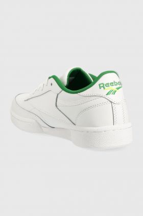 Reebok Classic teniși din piele copii CLUB C culoarea alb