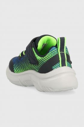 Skechers sneakers pentru copii culoarea albastru marin