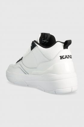 Karl Kani sneakers din piele LXRY Plus PRM culoarea alb, 1080265 KKFWM000260