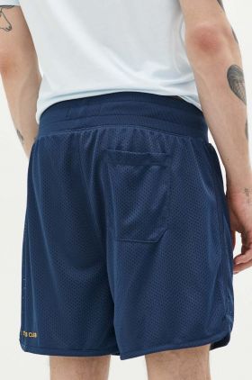 Abercrombie & Fitch pantaloni scurti barbati, culoarea albastru marin