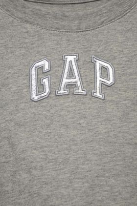 GAP tricou de bumbac pentru copii culoarea gri