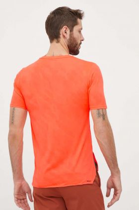 New Balance tricou de alergare Q Speed culoarea portocaliu, neted