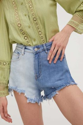 Answear Lab pantaloni scurti jeans femei, modelator, high waist