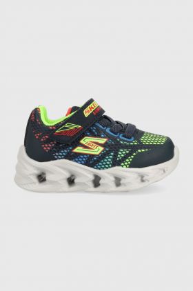 Skechers sneakers pentru copii culoarea albastru marin