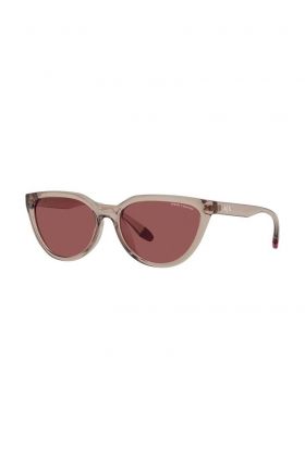 Armani Exchange ochelari de soare femei, culoarea bej