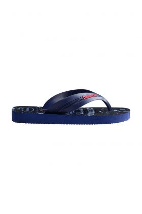 Havaianas slapi copii MAX HEROIS culoarea albastru marin