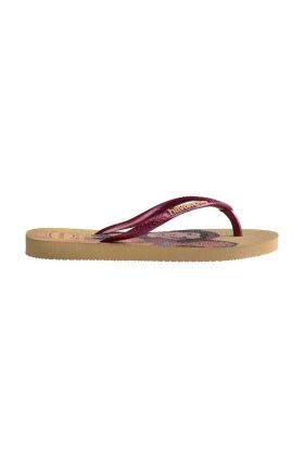 Havaianas slapi copii SLIM PRINCESS culoarea bej