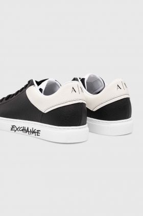 Armani Exchange sneakers culoarea negru, XUX145.XV598.N814