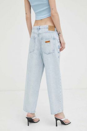 American Vintage jeansi femei high waist