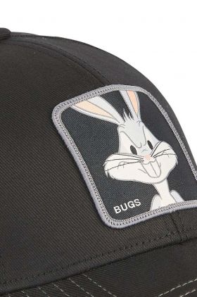 Capslab șapcă LOONEY TUNES culoarea negru, cu imprimeu