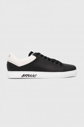 Armani Exchange sneakers culoarea negru, XUX145.XV598.N814